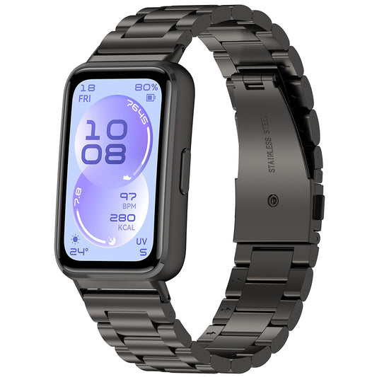 Pasek Techsuit W010 do Huawei Band 11 / 11 Pro, Czarny