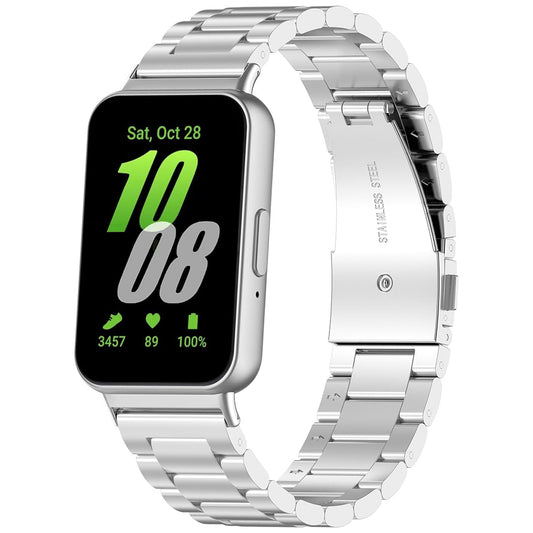 Pasek Techsuit W010 do Samsung Galaxy Fit3 R39M, Srebrny