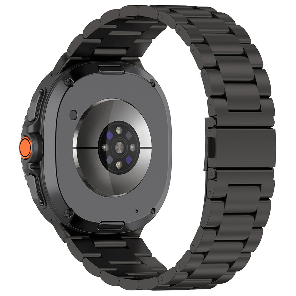 Pasek Techsuit W010 do Samsung Galaxy Watch 8 Classic / Watch8 44mm / Watch 8 40mm, Czarny