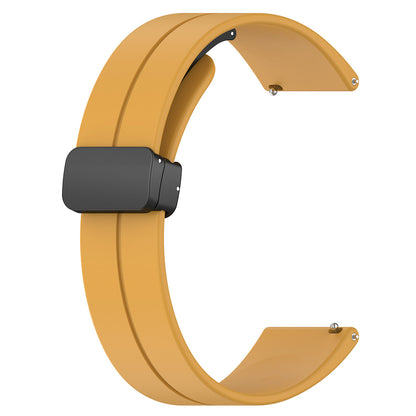 Pasek Techsuit W011 do Huawei Watch / Garmin Watch Series, 18mm, Żółty