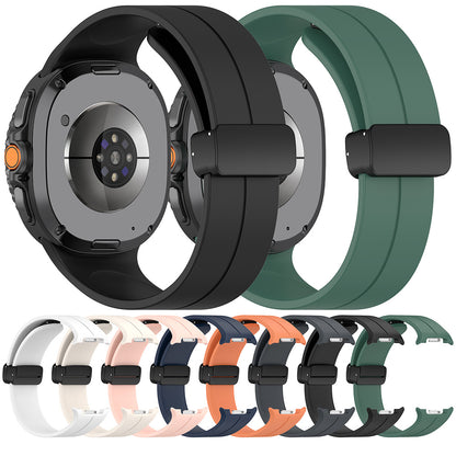 Pasek Techsuit W011 dla Samsung Galaxy Watch 8 Classic / Watch8 44mm / Watch 8 40mm, Pomarańczowy.