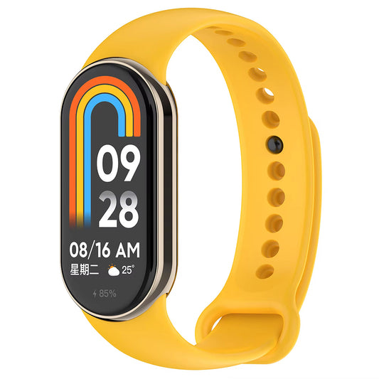 Pasek Techsuit W014 do Xiaomi Smart Band 9 / 8, Żółty