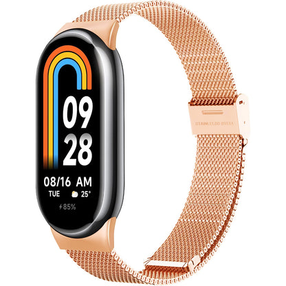 Techsuit W022 Strap for Xiaomi Smart Band 9 / 8, 15mm, Rose Gold