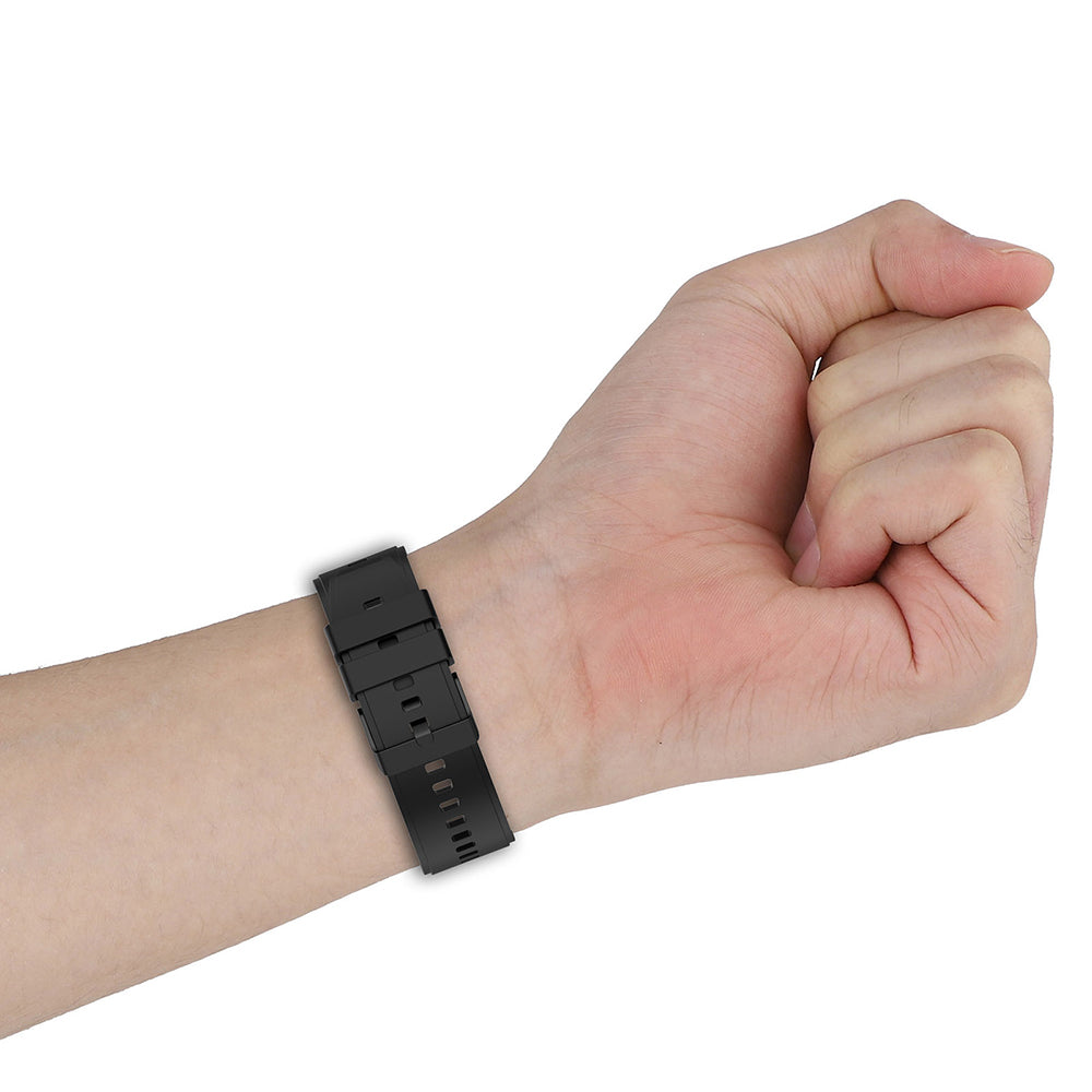 Pasek Techsuit W026 do Huawei Watch / Xiaomi Watch Series, 22mm, Ciemnozielony