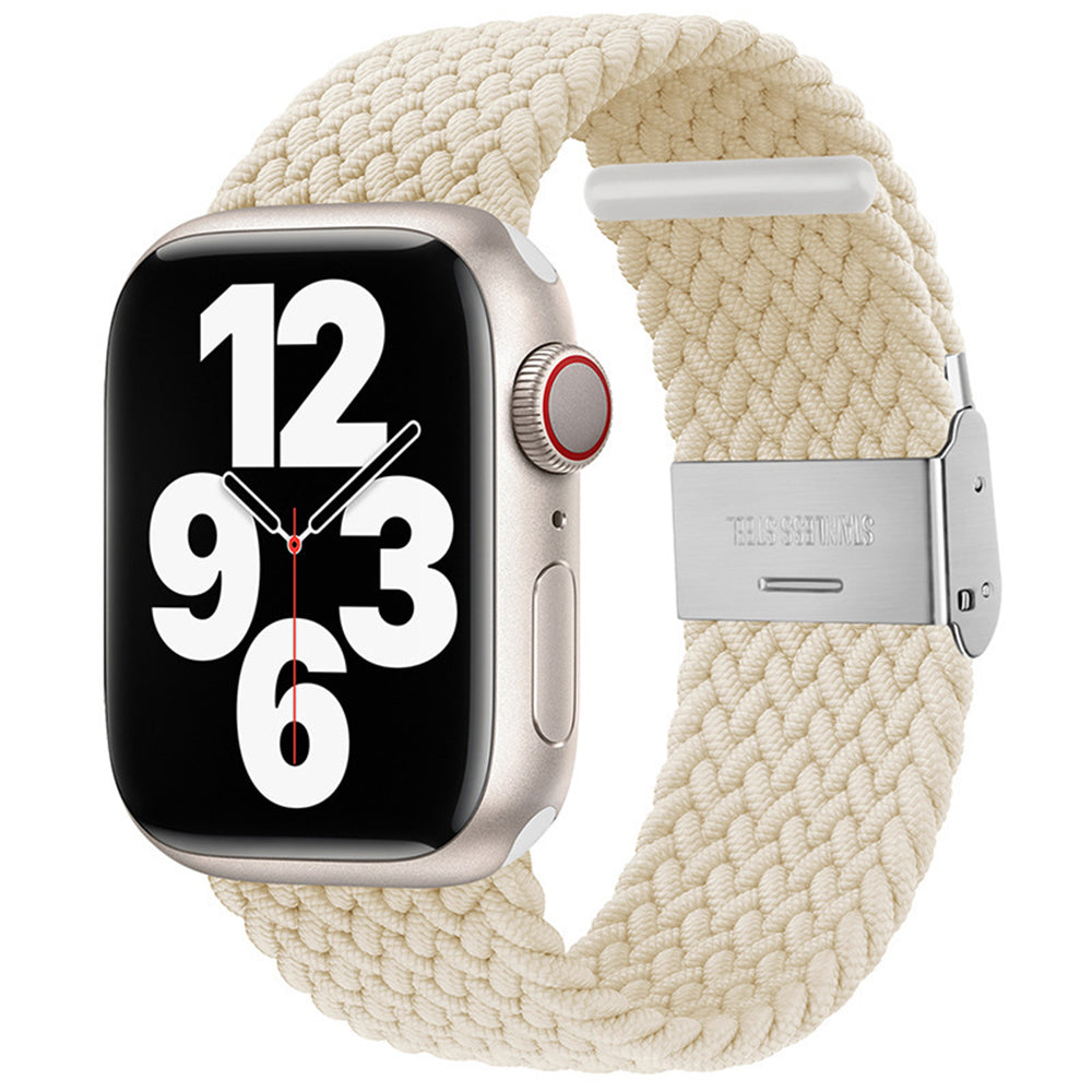 Pasek Techsuit W032 do Apple Watch 49mm / 46mm / 45mm / 44mm / 42mm Series, Beżowy