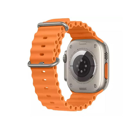 Pasek Techsuit W038 do Apple Watch 49mm / 46mm / 45mm / 44mm / 42mm Series, Pomarańczowy