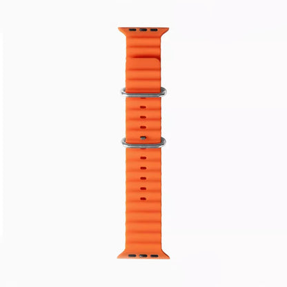 Pasek Techsuit W038 do Apple Watch 49mm / 46mm / 45mm / 44mm / 42mm Series, Pomarańczowy