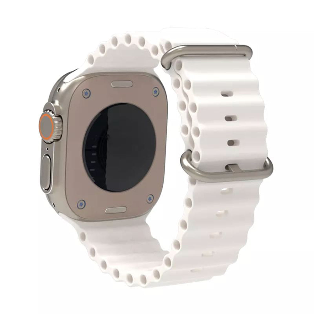 Techsuit W038 Strap for Apple Watch 42mm / 41mm / 40mm / 38mm Series, White