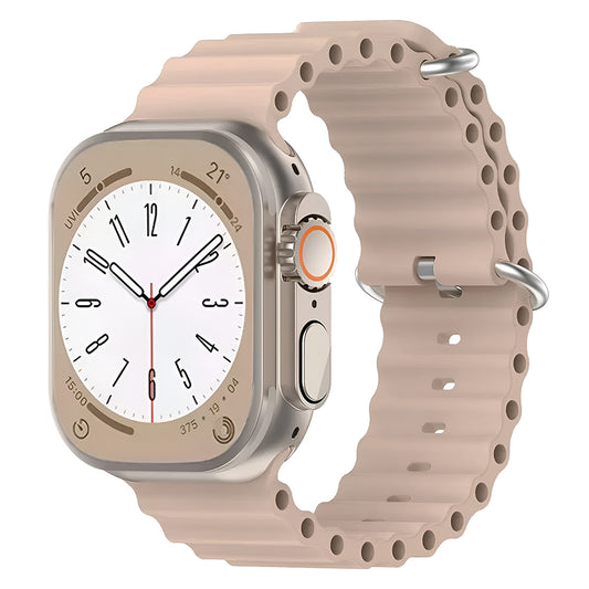 Pasek Techsuit W038 do Apple Watch 49mm / 46mm / 45mm / 44mm / 42mm Series, Brązowy