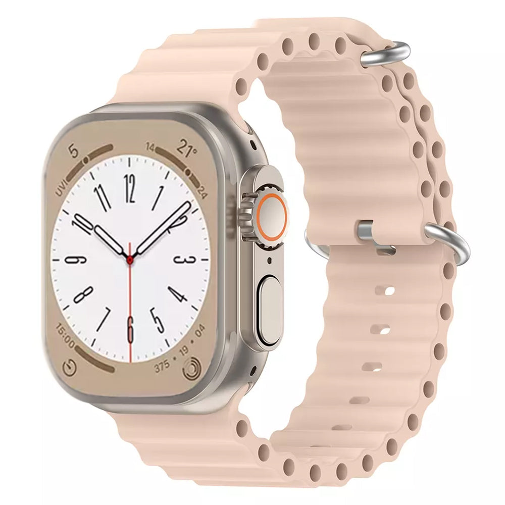 Pasek Techsuit W038 do Apple Watch 49mm / 46mm / 45mm / 44mm / 42mm Series, Różowy