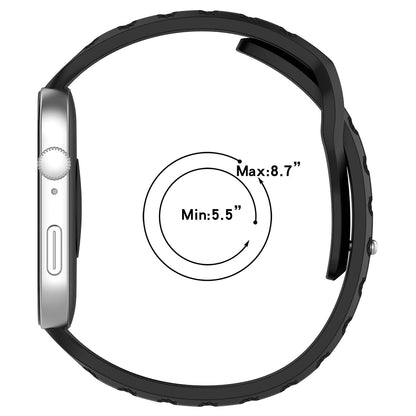 Pasek Techsuit W050 do Huawei Watch Fit 5 Pro / Fit 5 / Fit 4 Pro / Fit 4 / Fit 3, Bordowy