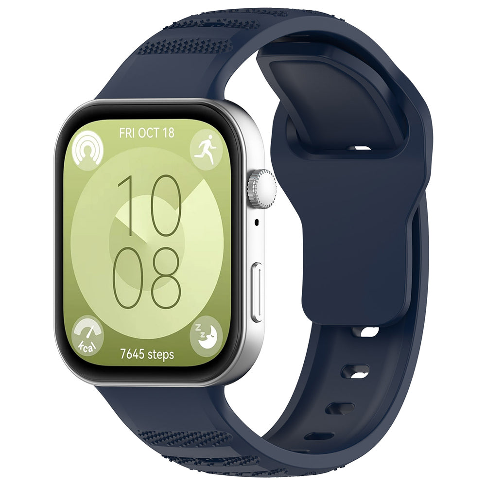 Pasek Techsuit W050 dla Huawei Watch Fit 4 Pro / Watch Fit 4 / Watch Fit 3, Niebieski