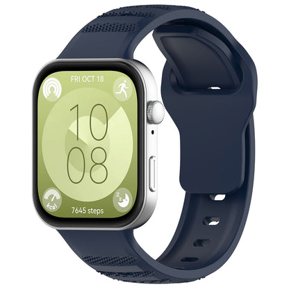 Pasek Techsuit W050 dla Huawei Watch Fit 4 Pro / Watch Fit 4 / Watch Fit 3, Niebieski