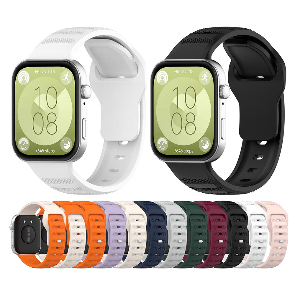 Pasek Techsuit W050 dla Huawei Watch Fit 4 Pro / Watch Fit 4 / Watch Fit 3, Niebieski