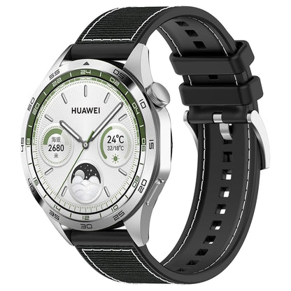 Pasek Techsuit W051 do Huawei Watch / Xiaomi Watch Series, 22mm, Czarny