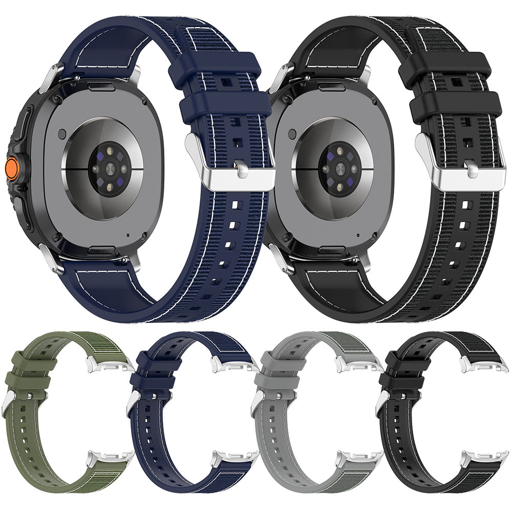 Pasek Techsuit W051 dla Samsung Galaxy Watch 8 Classic / Watch8 44mm / Watch 8 40mm, Zielony.