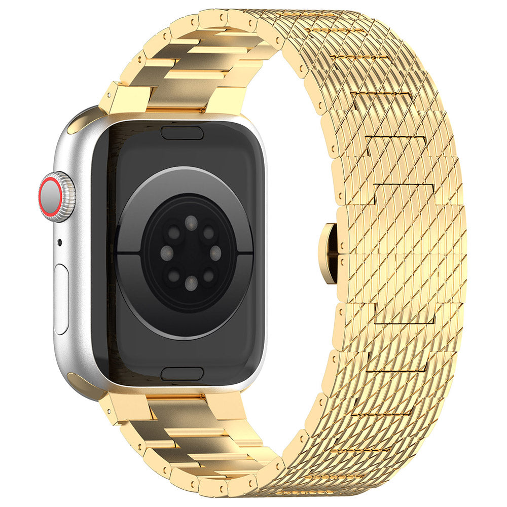 Pasek Techsuit W052 do Apple Watch 42mm / 41mm / 40mm / 38mm Series, Złoty
