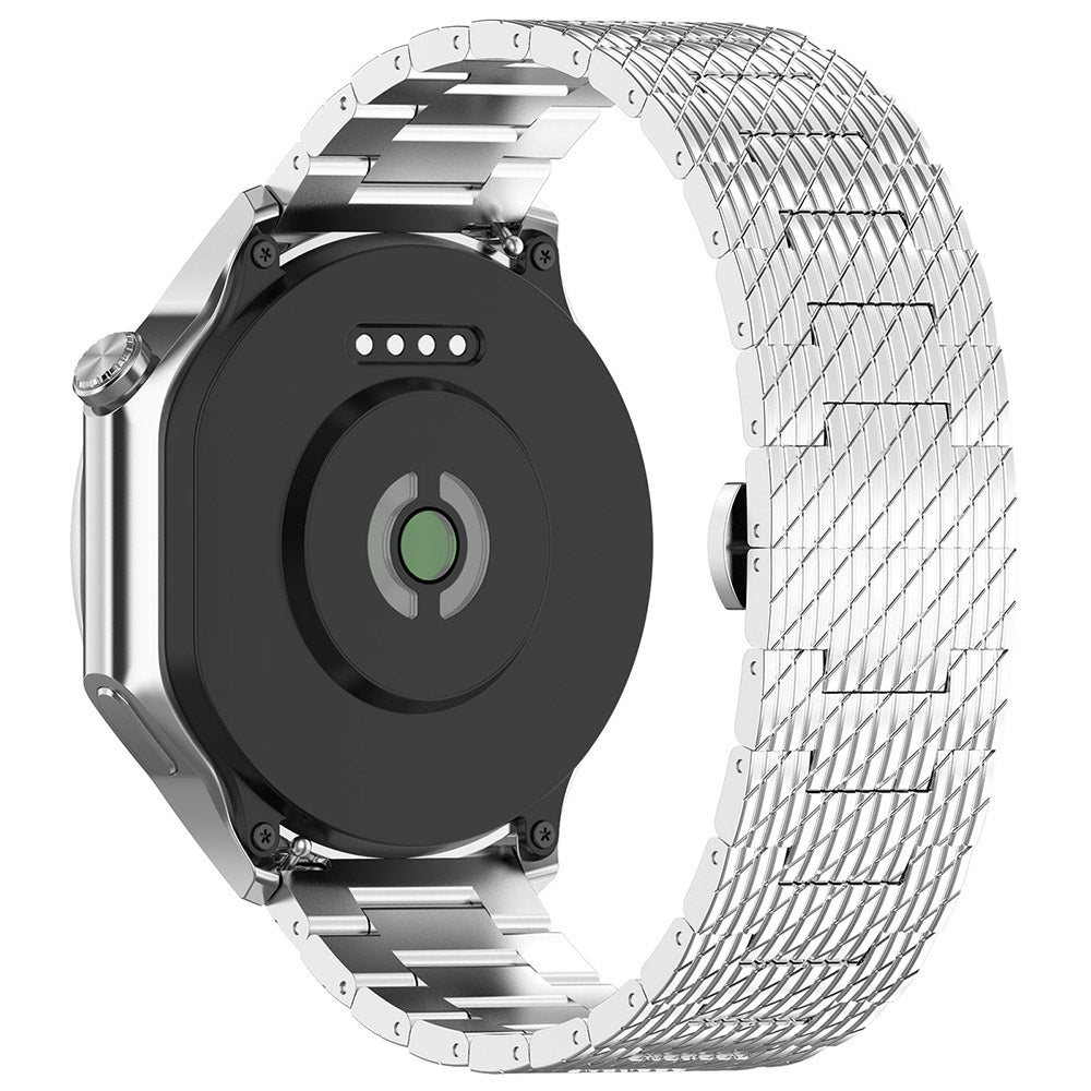 Pasek Techsuit W052 do Huawei Watch / Xiaomi Watch Series, 22mm, Srebrny