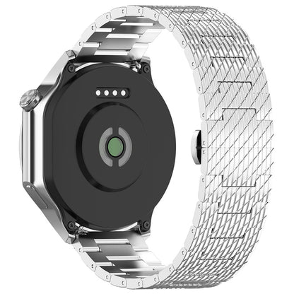 Pasek Techsuit W052 do Huawei Watch / Xiaomi Watch Series, 22mm, Srebrny