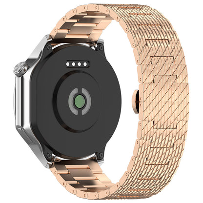Pasek Techsuit W052 do Samsung Galaxy Watch / Huawei Watch Series, 20mm, Różowe Złoto
