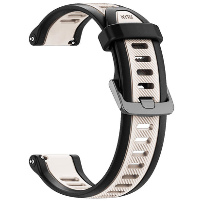 Pasek Techsuit W053 do Huawei Watch / Garmin Watch Series, 18mm, Beżowy