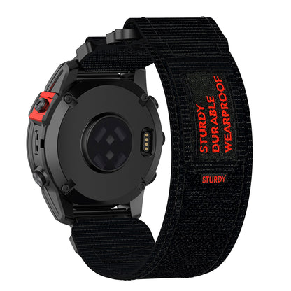 Pasek Techsuit W057 do zegarków Garmin Instinct / Approach / Fenix, 20mm, Czarny