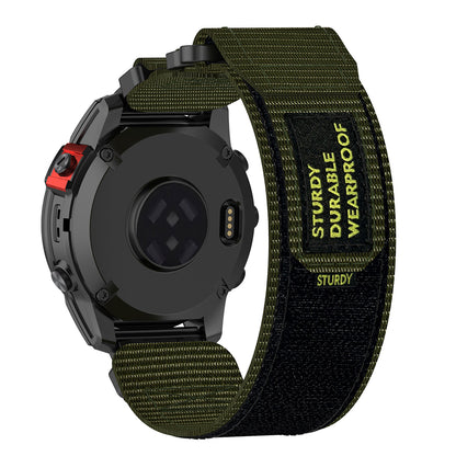 Pasek Techsuit W057 do Garmin Instinct / Approach / Fenix Watch Series, 20mm, Zielony
