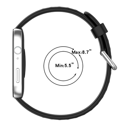 Pasek Techsuit W061 do Huawei Watch Fit 4 Pro / Watch Fit 4 / Watch Fit 3, Granatowy