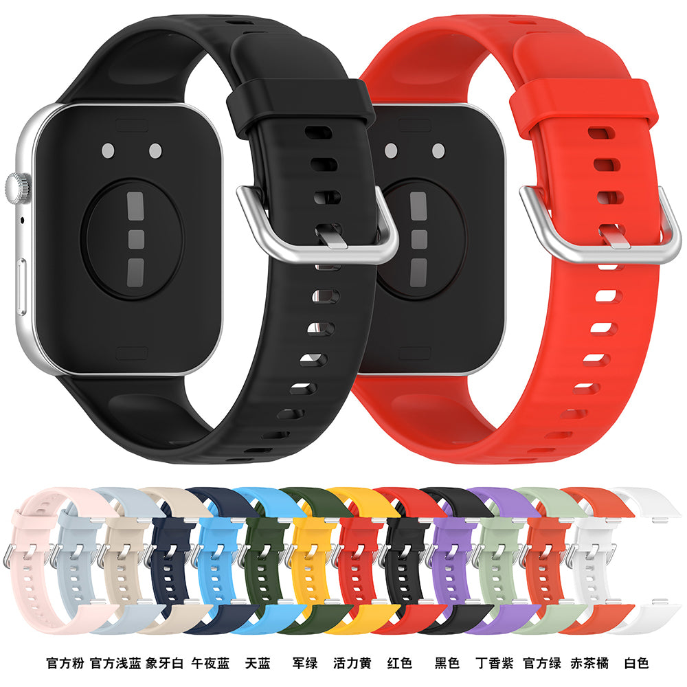 Pasek Techsuit W061 dla Huawei Watch Fit 4 Pro / Watch Fit 4 / Watch Fit 3, Fioletowy