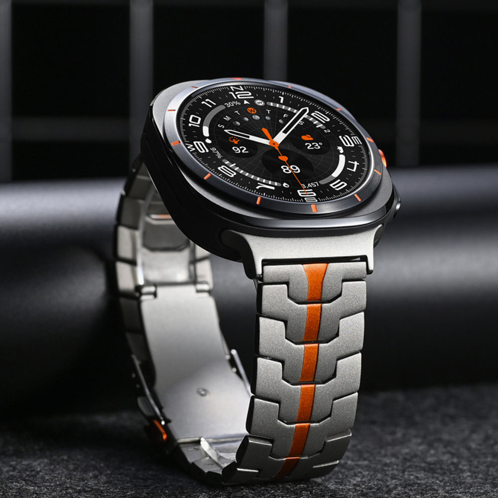 Pasek Techsuit W063 do Samsung Galaxy Watch Ultra, Pomarańczowy