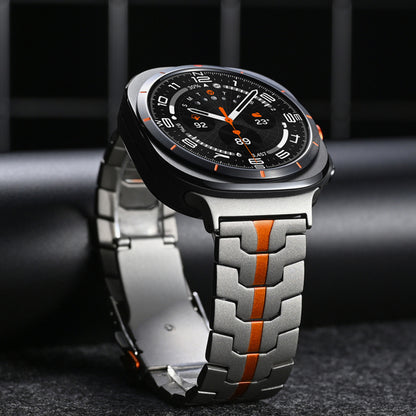 Pasek Techsuit W063 do Samsung Galaxy Watch Ultra, Pomarańczowy