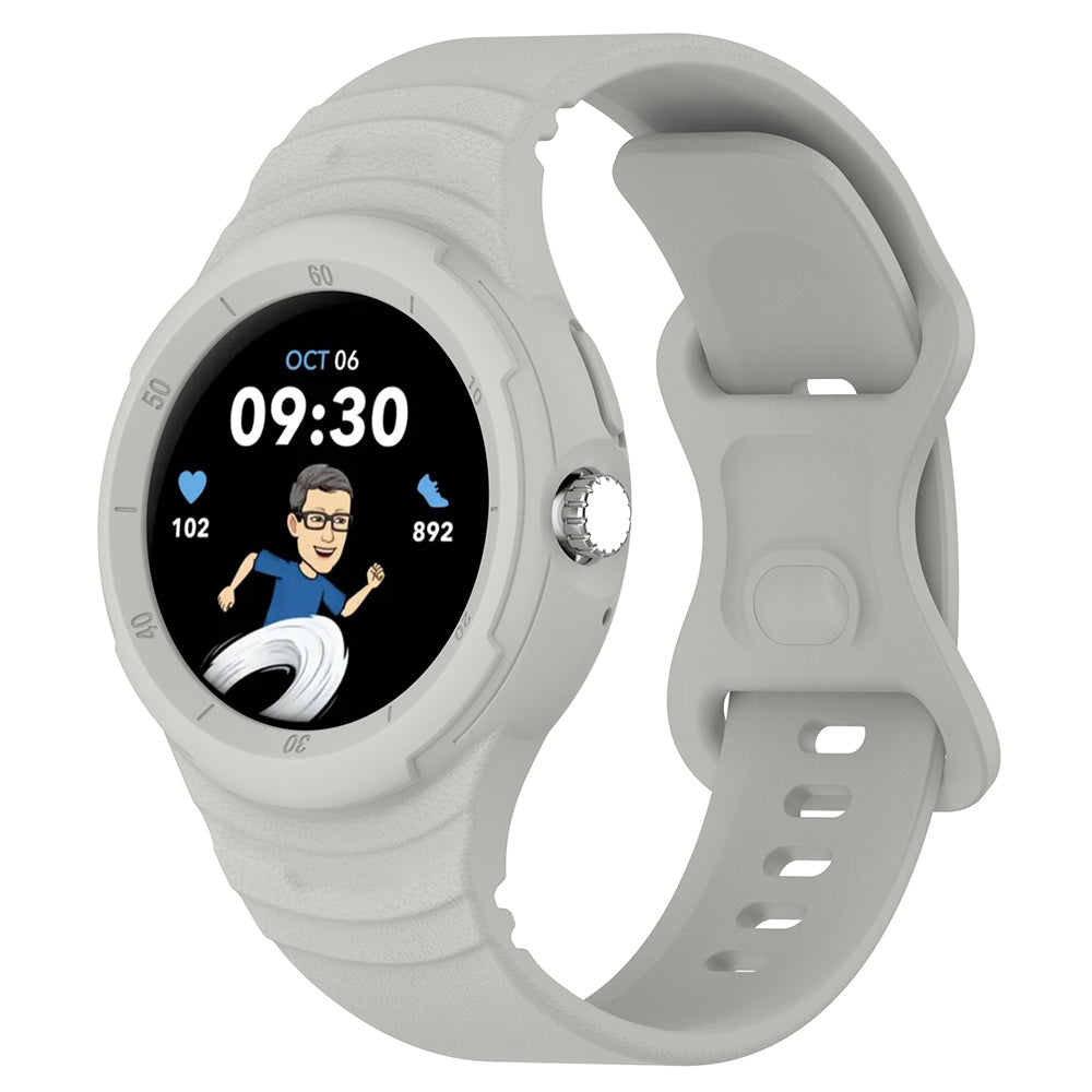 Pasek Techsuit W066 do Google Pixel Watch 3 41mm / Watch 2 / Watch, Szary