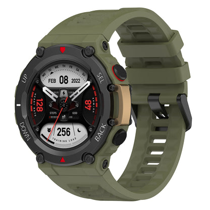 Pasek Techsuit W067 do Amazfit T-Rex 2, Ciemnozielony