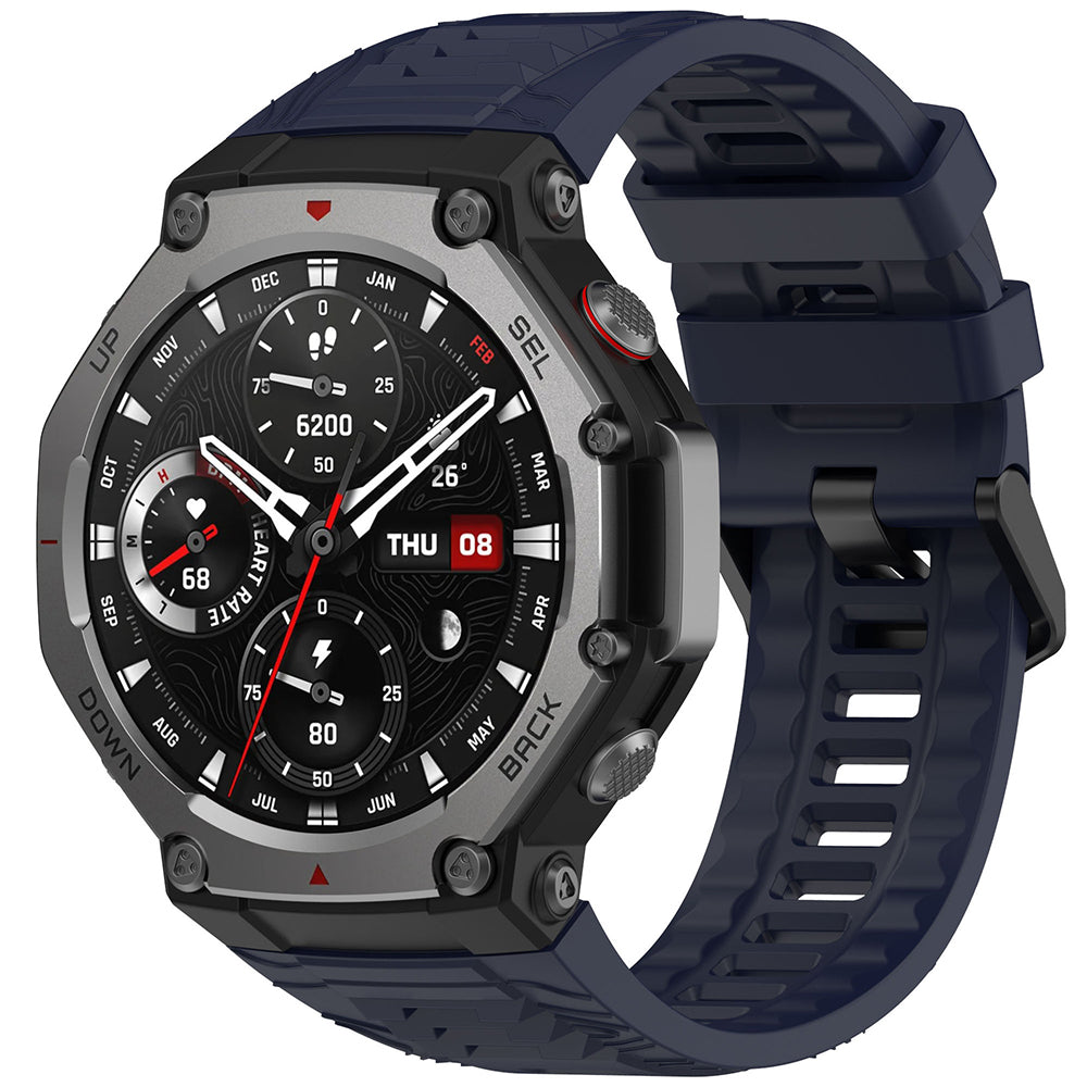 Pasek Techsuit W067 do Amazfit T-Rex 3, Granatowy