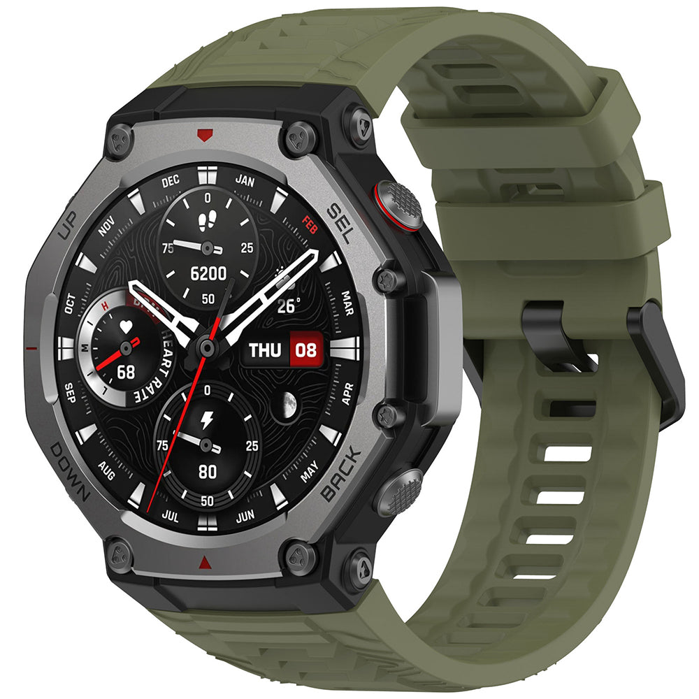 Pasek Techsuit W067 do Amazfit T-Rex 3, Zielony