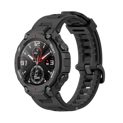 Pasek Techsuit W067 do Amazfit T-Rex Pro / T-Rex, Czarny
