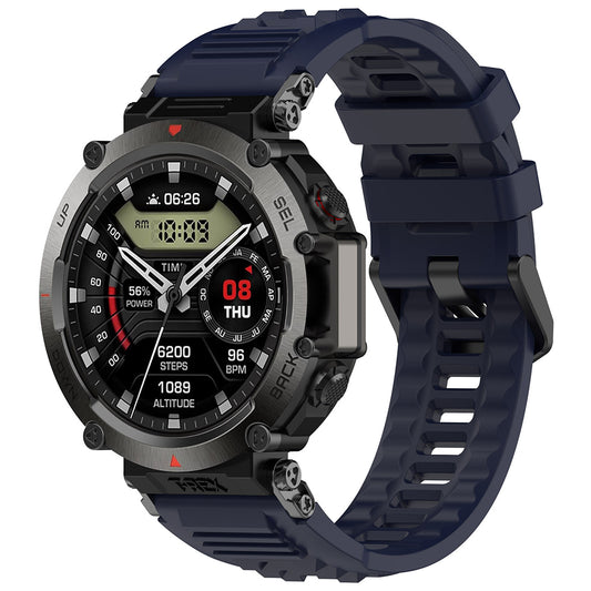 Pasek Techsuit W067 do Amazfit T-Rex Ultra, Granatowy