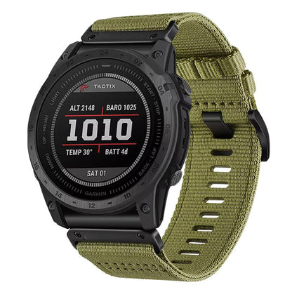 Techsuit W070 Strap for Garmin Watch Fenix Series, 26mm, Green