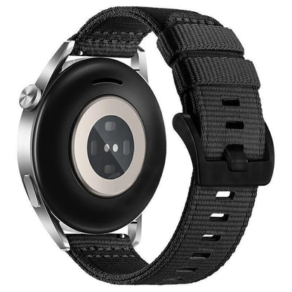Techsuit W070 Strap for Samsung Galaxy Watch / Huawei Watch Series, 22mm, Black