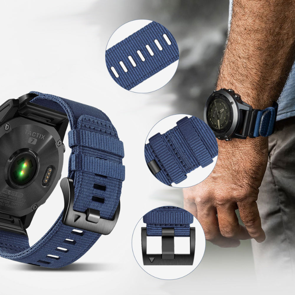 Pasek Techsuit W070 do Samsung Galaxy Watch / Huawei Watch Series, 22mm, Ciemnozielony