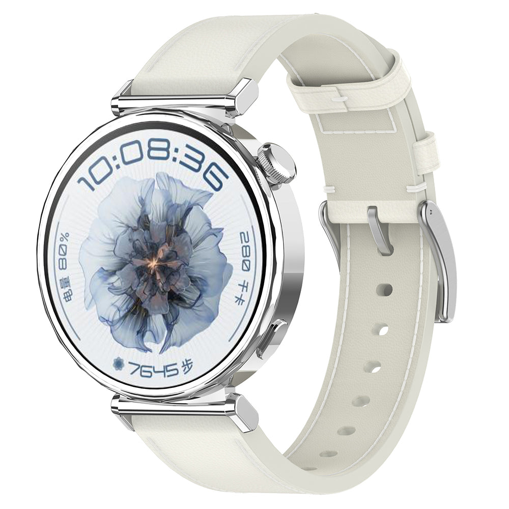 Pasek Techsuit W073 do Huawei Watch / Garmin Watch Series, 18mm, Biały