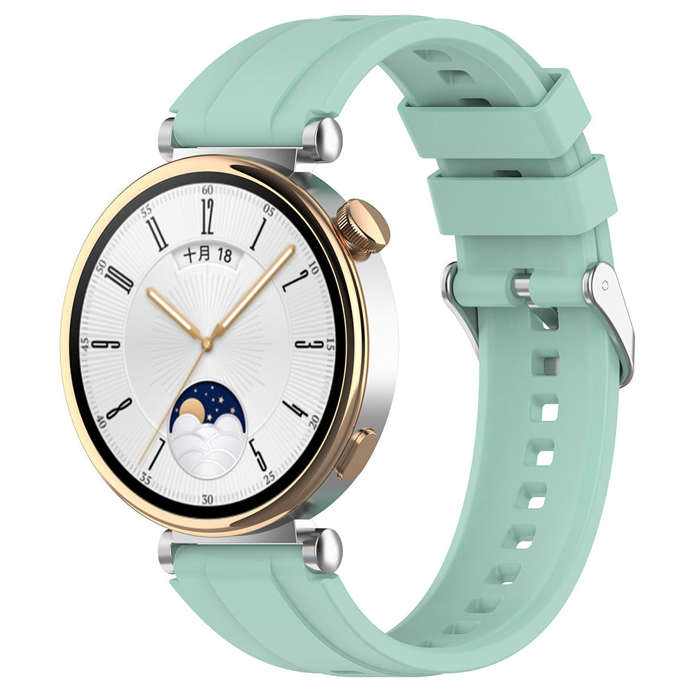 Pasek Techsuit W075 do Huawei Watch / Garmin Watch Series, 18mm, Zielony.