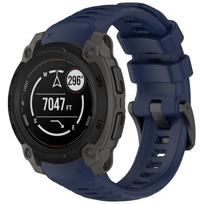 Pasek Techsuit W076 do Garmin Instinct E 40mm, Granatowy