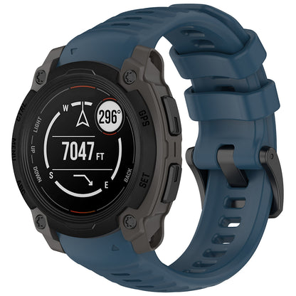 Pasek Techsuit W076 do Garmin Instinct E 45mm, Granatowy