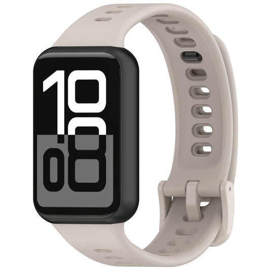 Pasek Techsuit W081 do Honor Band 11 / 11 Pro, szaro-beżowy