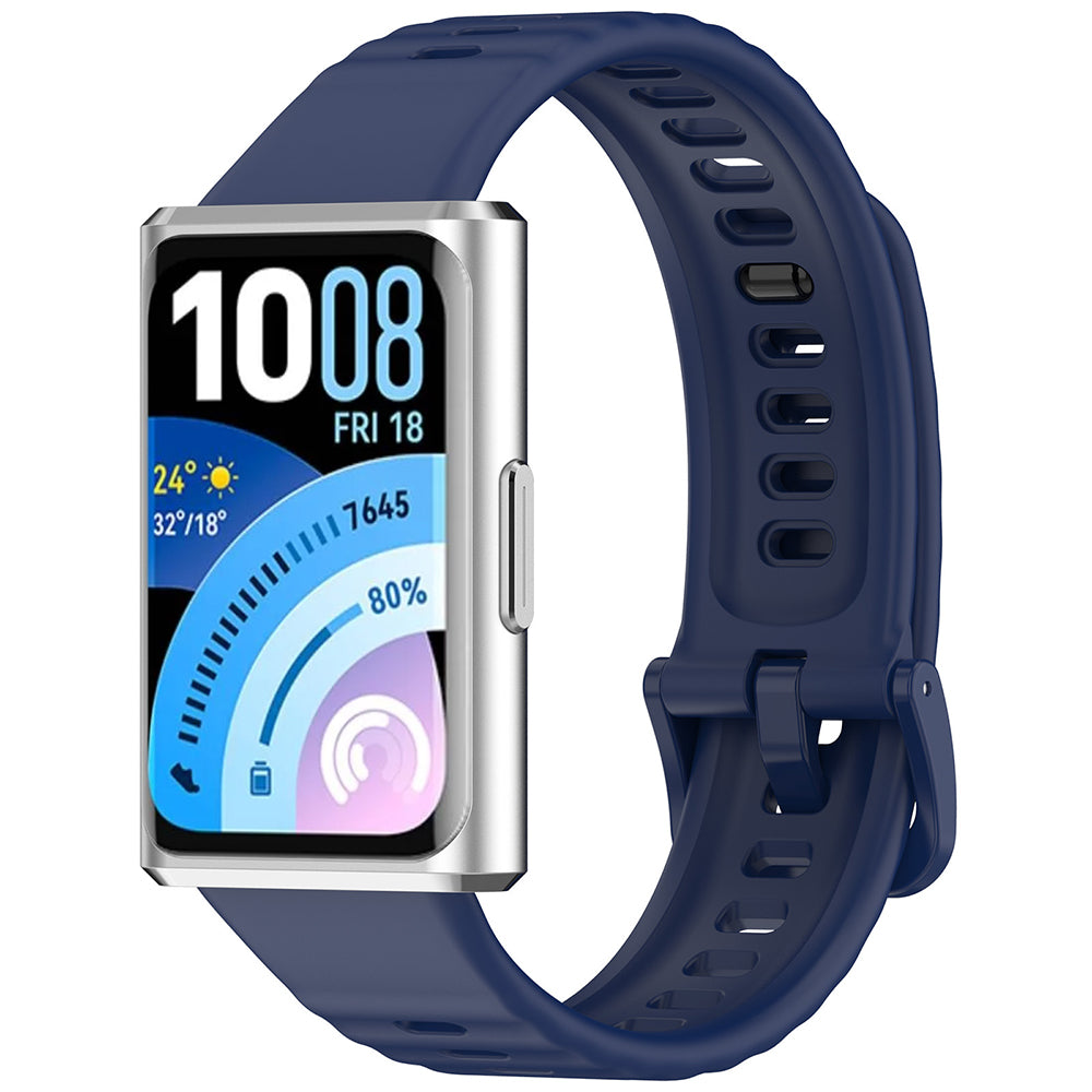 Pasek Techsuit W082 do Huawei Band 11 / 11 Pro, Granatowy