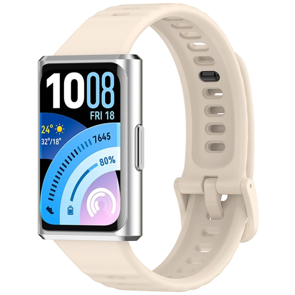 Pasek Techsuit W082 do Huawei Band 11 / 11 Pro, kremowy