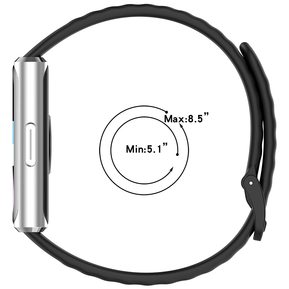 Techsuit W082 Strap for Huawei Band 11 / 11 Pro, Black