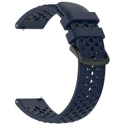 Techsuit W083 Strap for Amazfit Watch / Samsung Watch Series, 22mm, Navy Blue