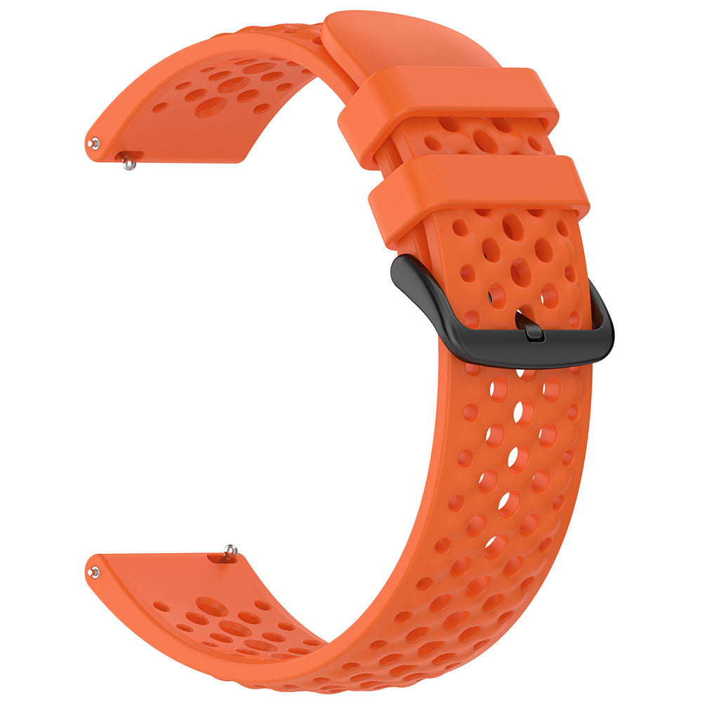 Pasek Techsuit W083 do Amazfit Watch / Samsung Watch Series, 22mm, Pomarańczowy